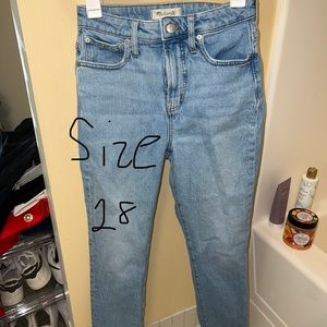 Madewell mom jeans